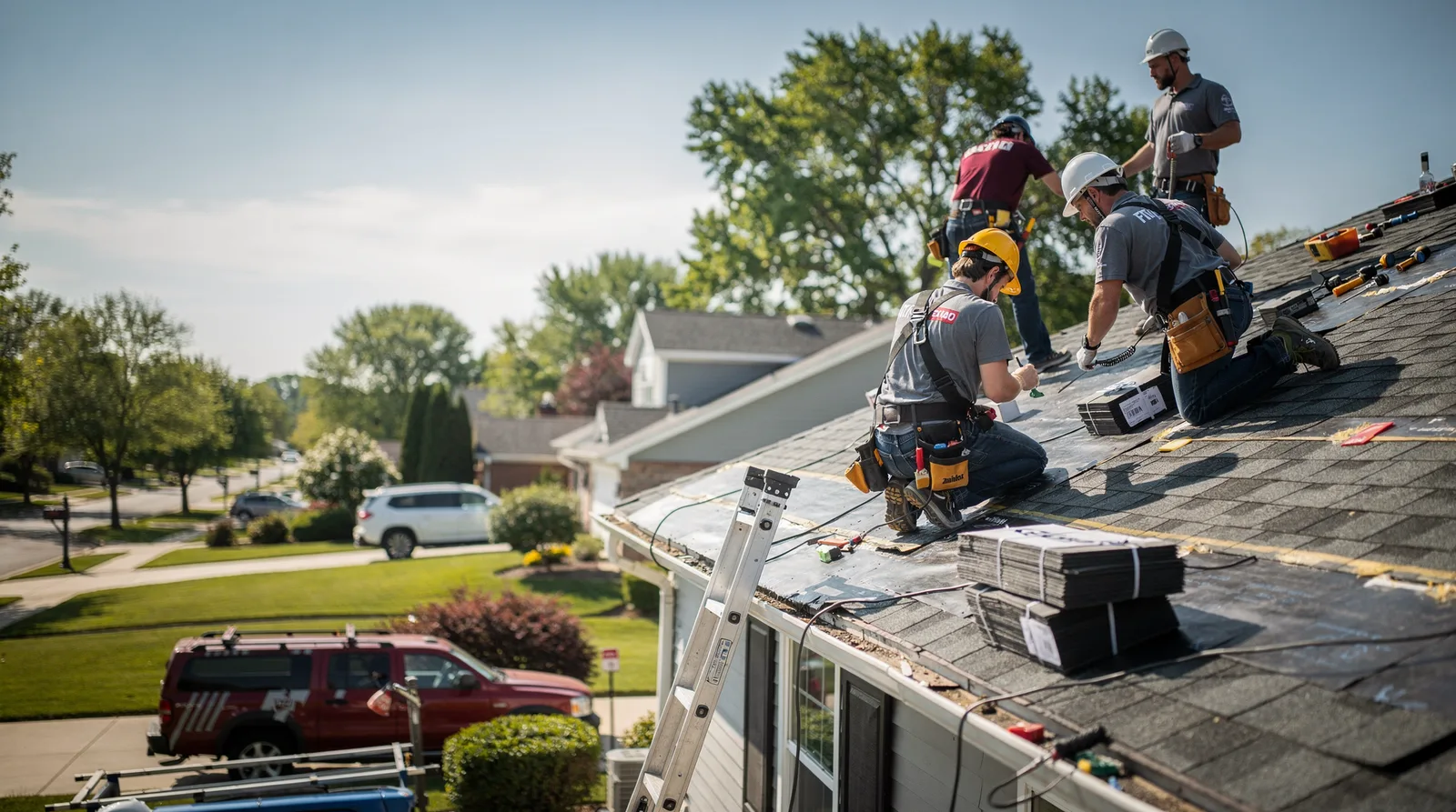 Roof Repair in Bunker Hill, IL around you